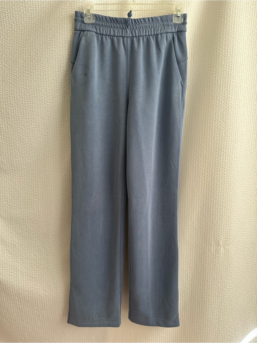 LULULEMON Softstreme High-Rise Pants Blue Size 4 NWT Wide Leg 31” Inseam Lounge